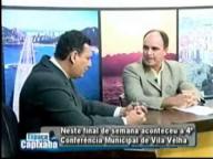 Continuao entrevista TV Capixaba - 4 Conferncia Municipal da Cidade de Vila Velha - 01 02 2010