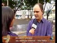 Entrevista TV Vitria -Melhorias na Praa de Vila Garrido - 05 07 10