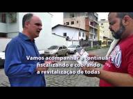 Ricardo Chiabai cobra revitalizao de ruas na Praia da Costa e Itapu